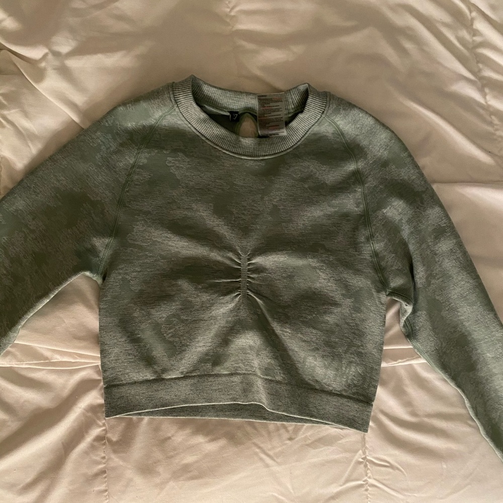 Gymshark Camo Seamless Top